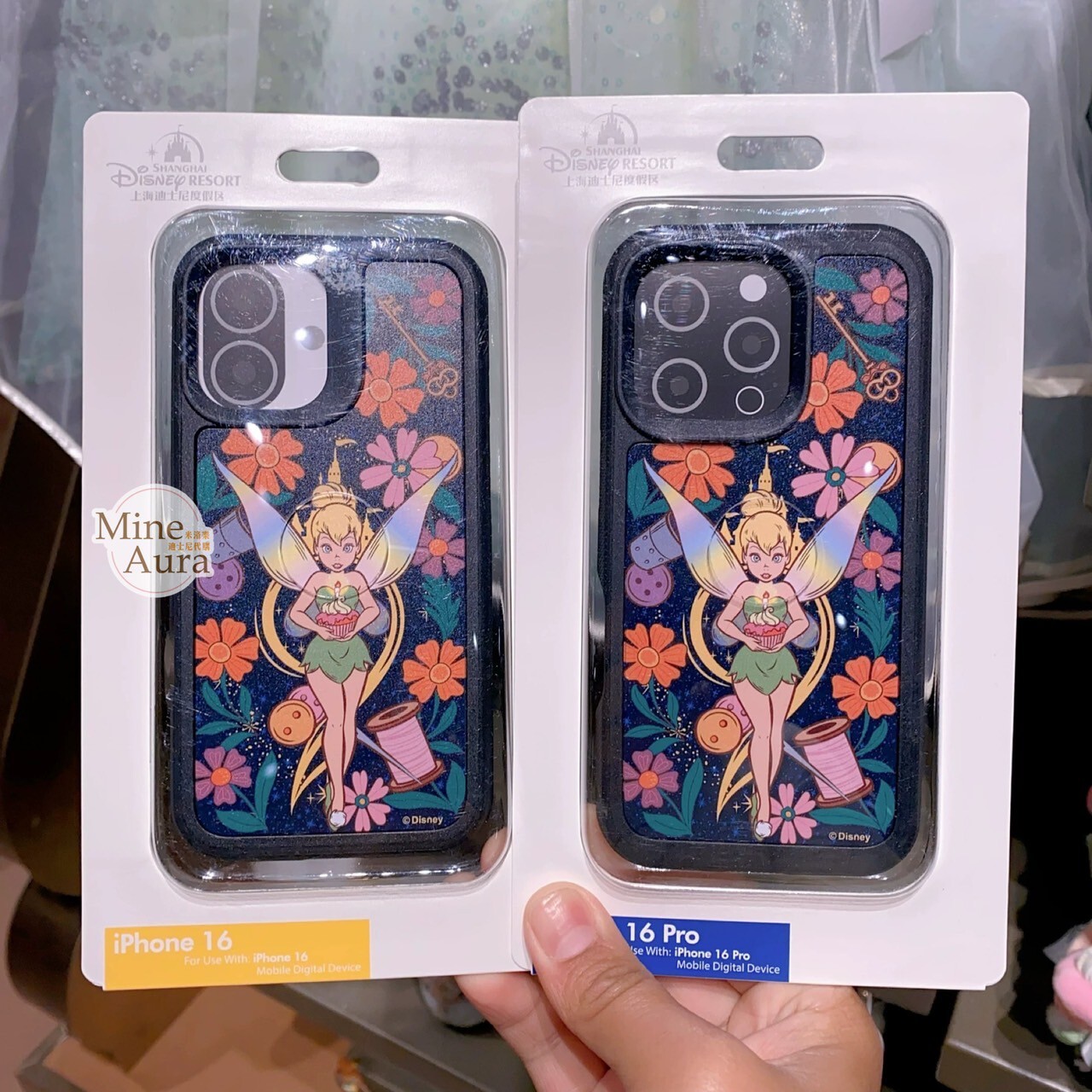 奇妙8周年系列 奇妙仙子 Tinker Bell 圖案 iphone 系列 手機殼 保護套 小飛俠 彼得潘 Peter Pan-上海迪士尼樂園