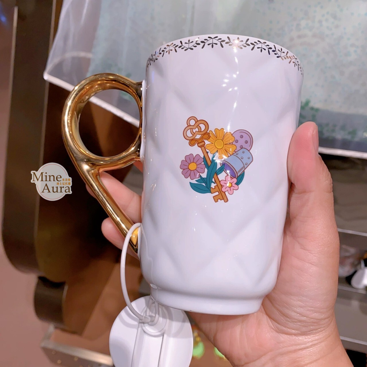 奇妙8周年系列 奇妙仙子 Tinker Bell 圖案 馬克杯 水杯 小飛俠 彼得潘 Peter Pan-上海迪士尼樂園