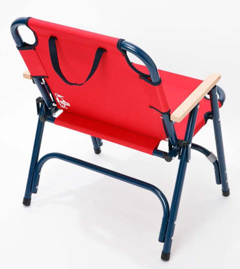 CHUMS Back with Chair – Foldable Outdoor Camping Chair (Red) | Lightweight & Compact JUN25