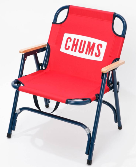 CHUMS Back with Chair – Foldable Outdoor Camping Chair (Red) | Lightweight & Compact JUN25