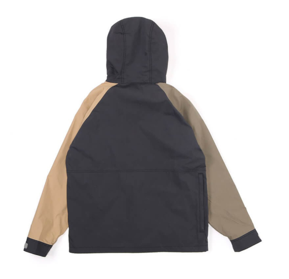 CHUMS Men’s Camping Parka Light – Lightweight Hooded Outdoor Jacket (Beige Crazy) | Color-Block Style JUN25