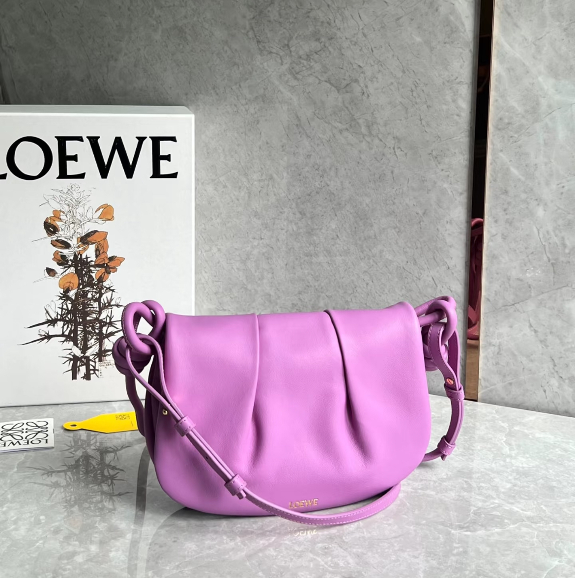 Loewe Paseo Satchel Rockrose Pink