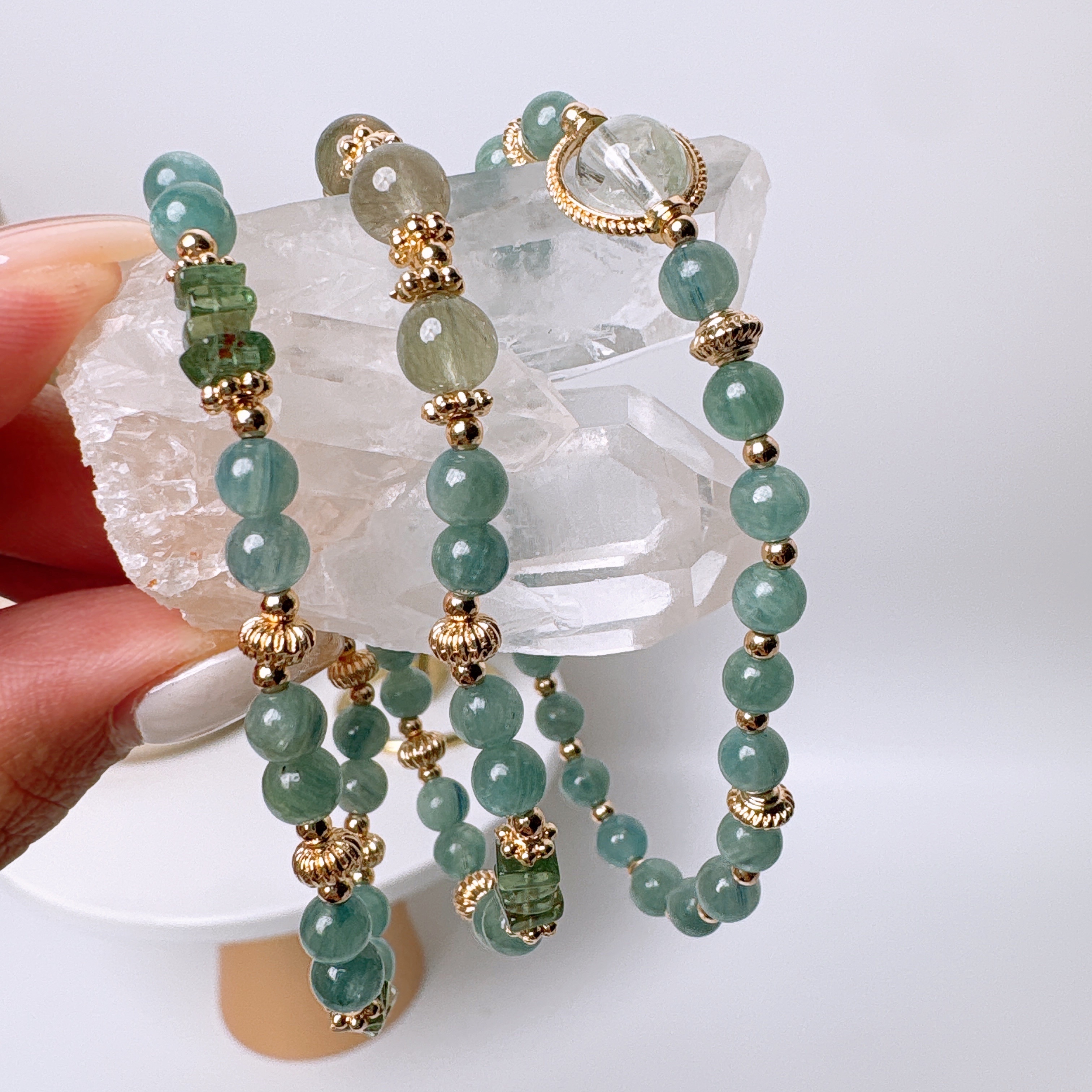 溝通順暢情緒平穩 | 茉莉公主 | 藍綠晶《彈力繩款》