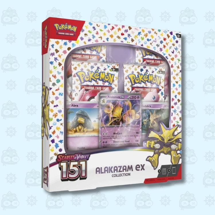 Pokemon 151 Alakazam ex Collection Box
