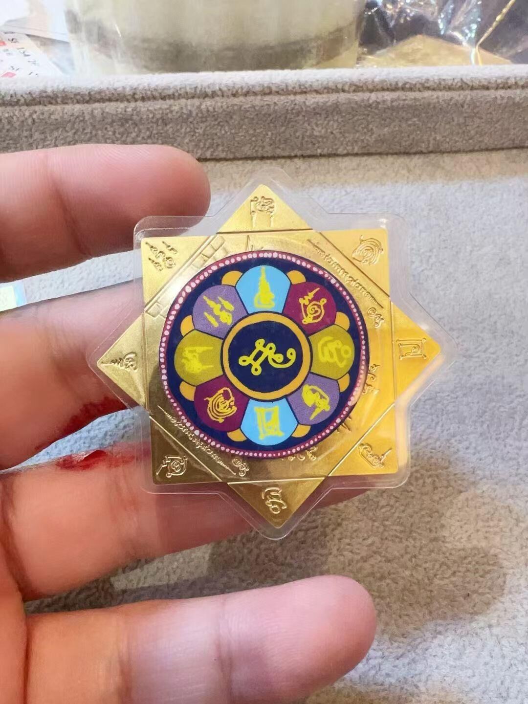 臥佛寺供請 九路財運符片