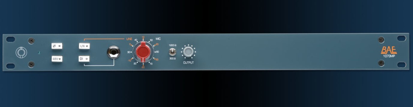 BAE - 1073MP Rackmount Mic Pre