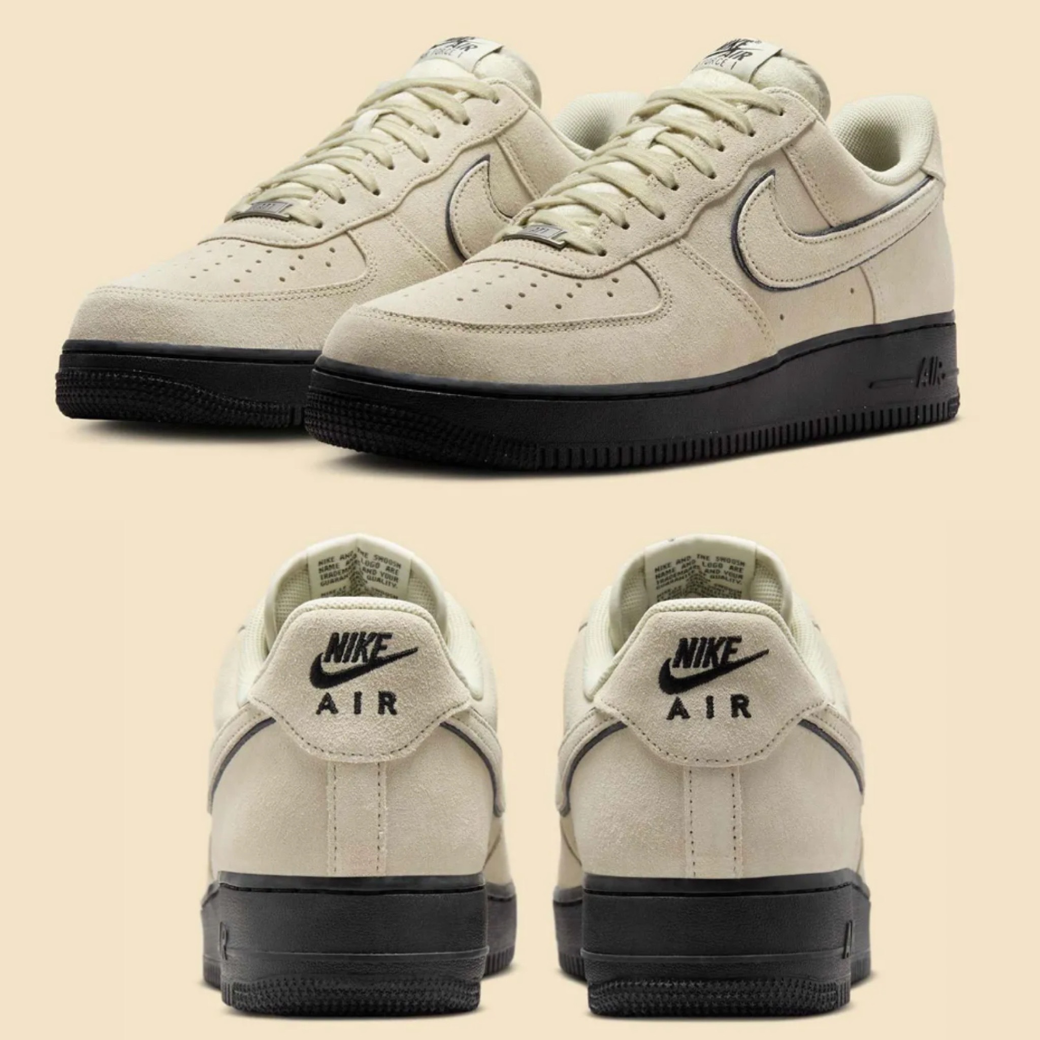 (預訂) Nike Air Force 1 Low - Light Khaki/Black