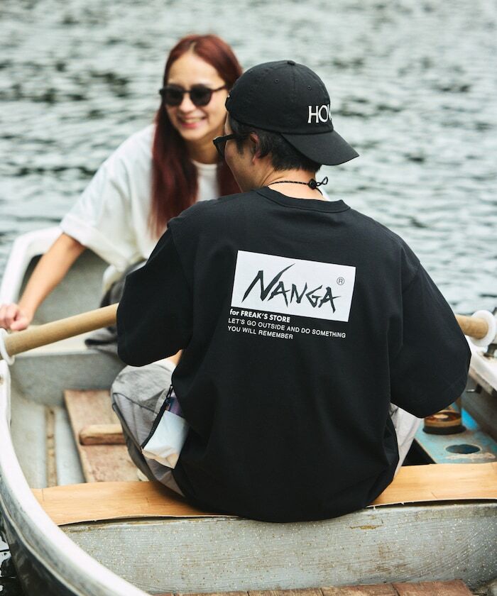 『代購+ 現貨商品』2025SS FREAK'S STORE NANGA 聯名 別注 刺繡 ECO HYBRID LOGO TEE 短T 現貨 1482328800037