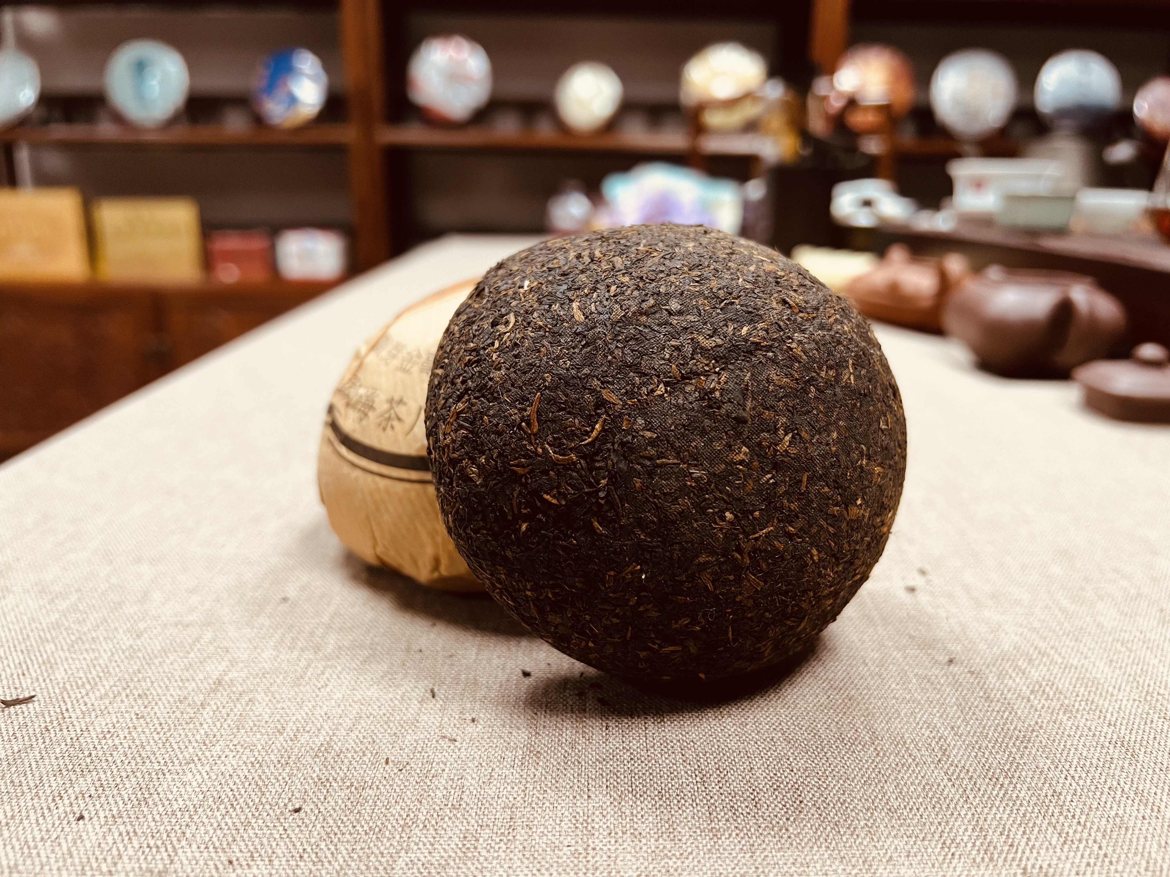 2005年大益普洱熟沱金毫沱茶200克501批