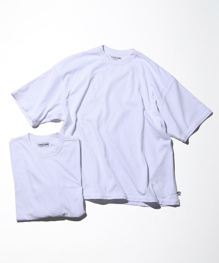 『代購+現貨商品』2025SS FREAK'S STORE CAHLUMN 2-Pack Reversible Tee 寬鬆 寬版 短T 素T 2件一組 現貨 1027390900007