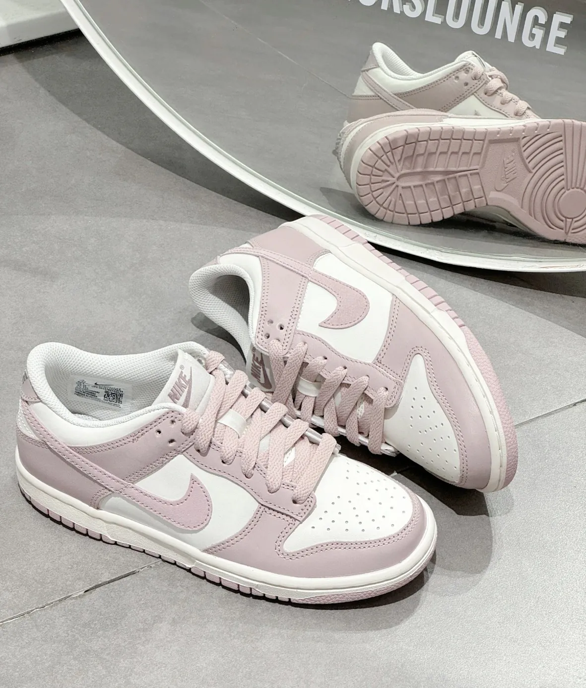 (預訂) Nike Dunk Low - Sail Enigma Stone Particle Rose (GS)