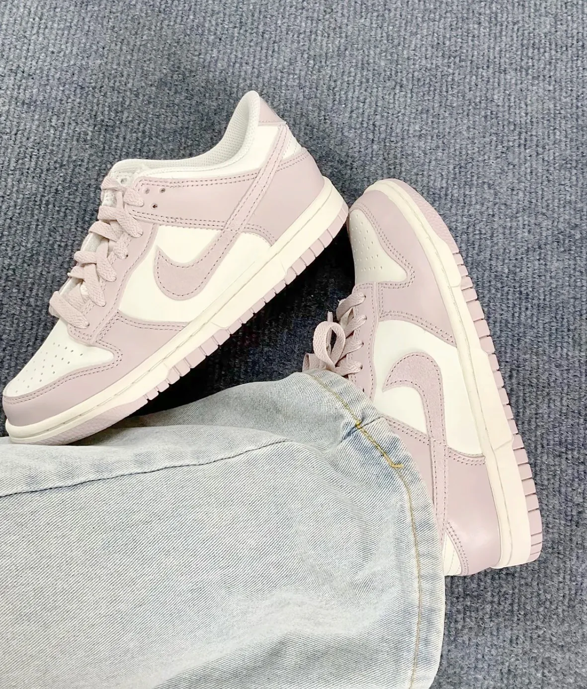 (預訂) Nike Dunk Low - Sail Enigma Stone Particle Rose (GS)