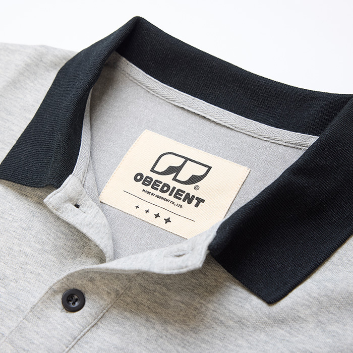 BASIC POLO SHIRT - GREY