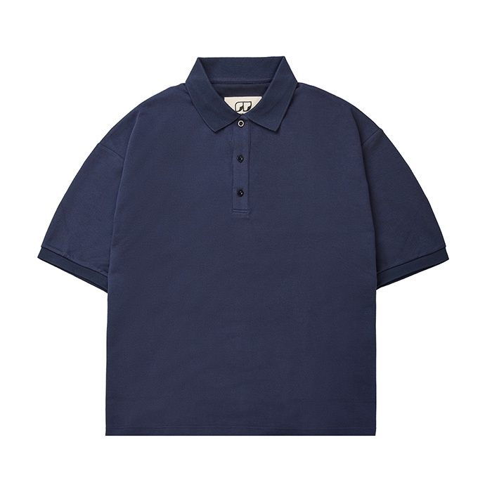 BASIC POLO SHIRT - NAVY