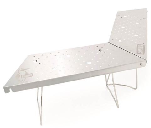 CHUMS Fire Pit Table – Portable Outdoor Camp Side Table for Bonfires & BBQs JUN25