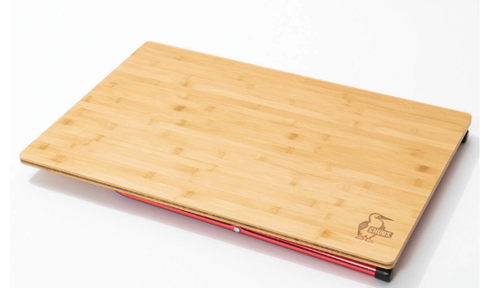 CHUMS Bamboo Side Table – Multicolor | Foldable Picnic & Camping Table for Outdoor Use JUN25