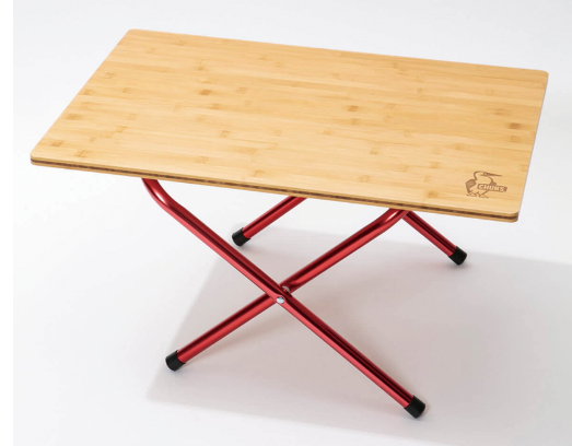 CHUMS Bamboo Side Table – Multicolor | Foldable Picnic & Camping Table for Outdoor Use JUN25