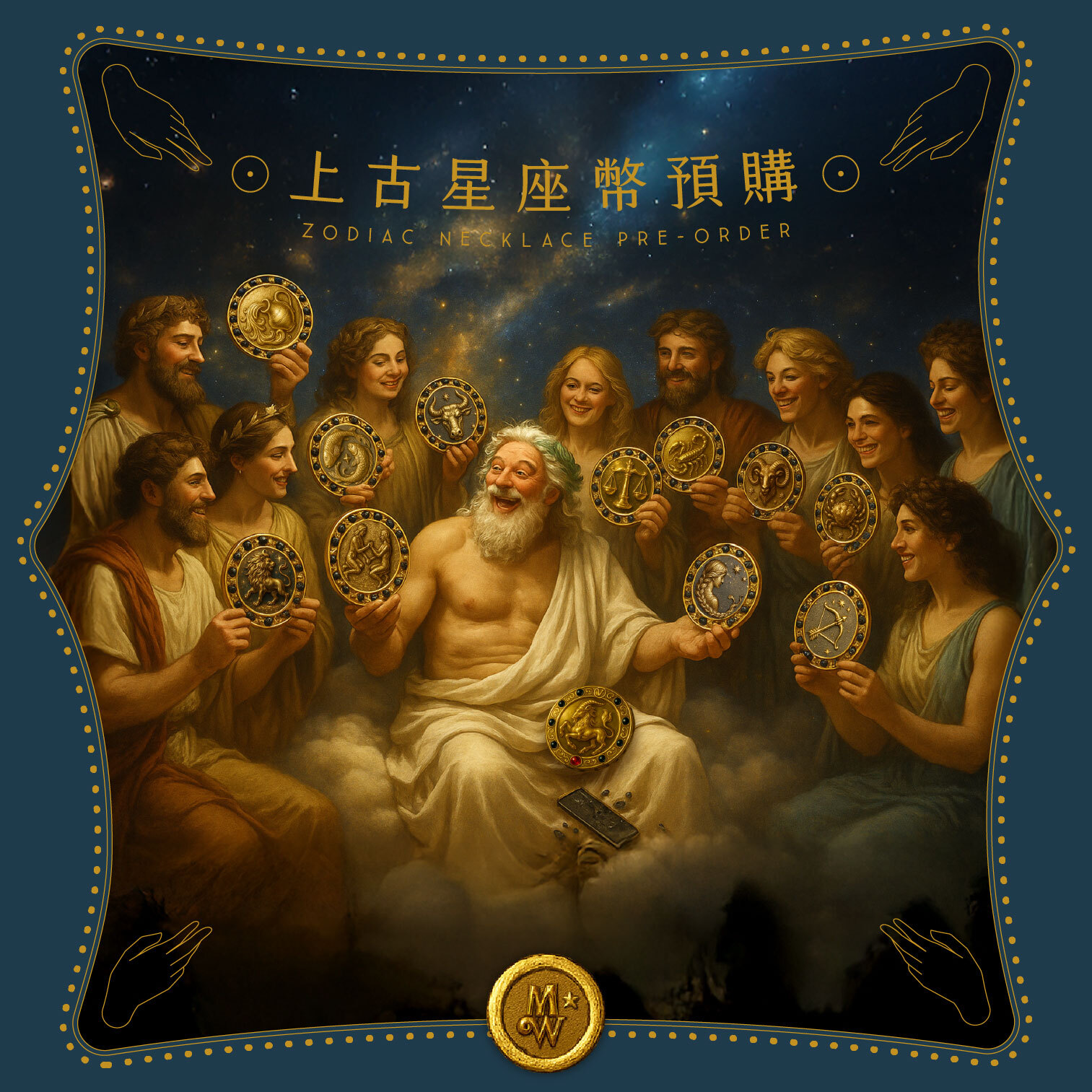 【神秘星象學：上古星座幣項鍊】全系列預購企劃
