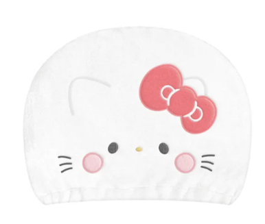 日本SANRIO蓬鬆毛巾帽 (非日本製)