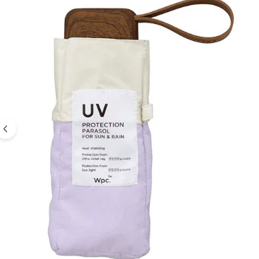 日本Wpc 100%防紫外線遮光縮骨遮 (非日本製)