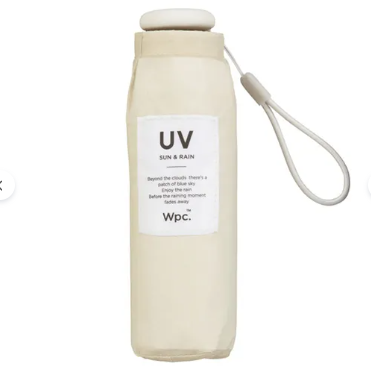 日本Wpc口袋型迷你縮骨遮 (非日本製)