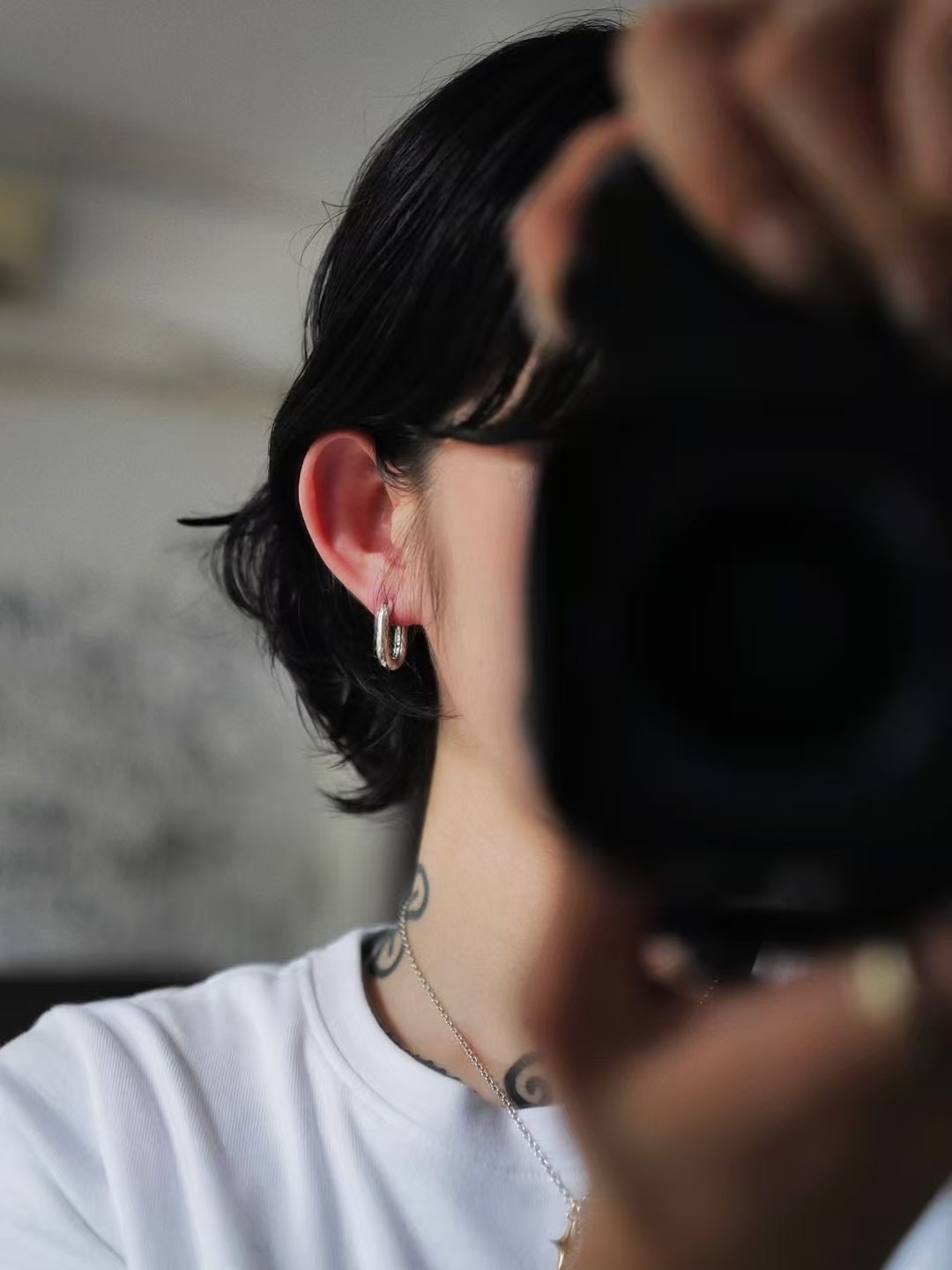 Model 22 Earring | Smooth - A