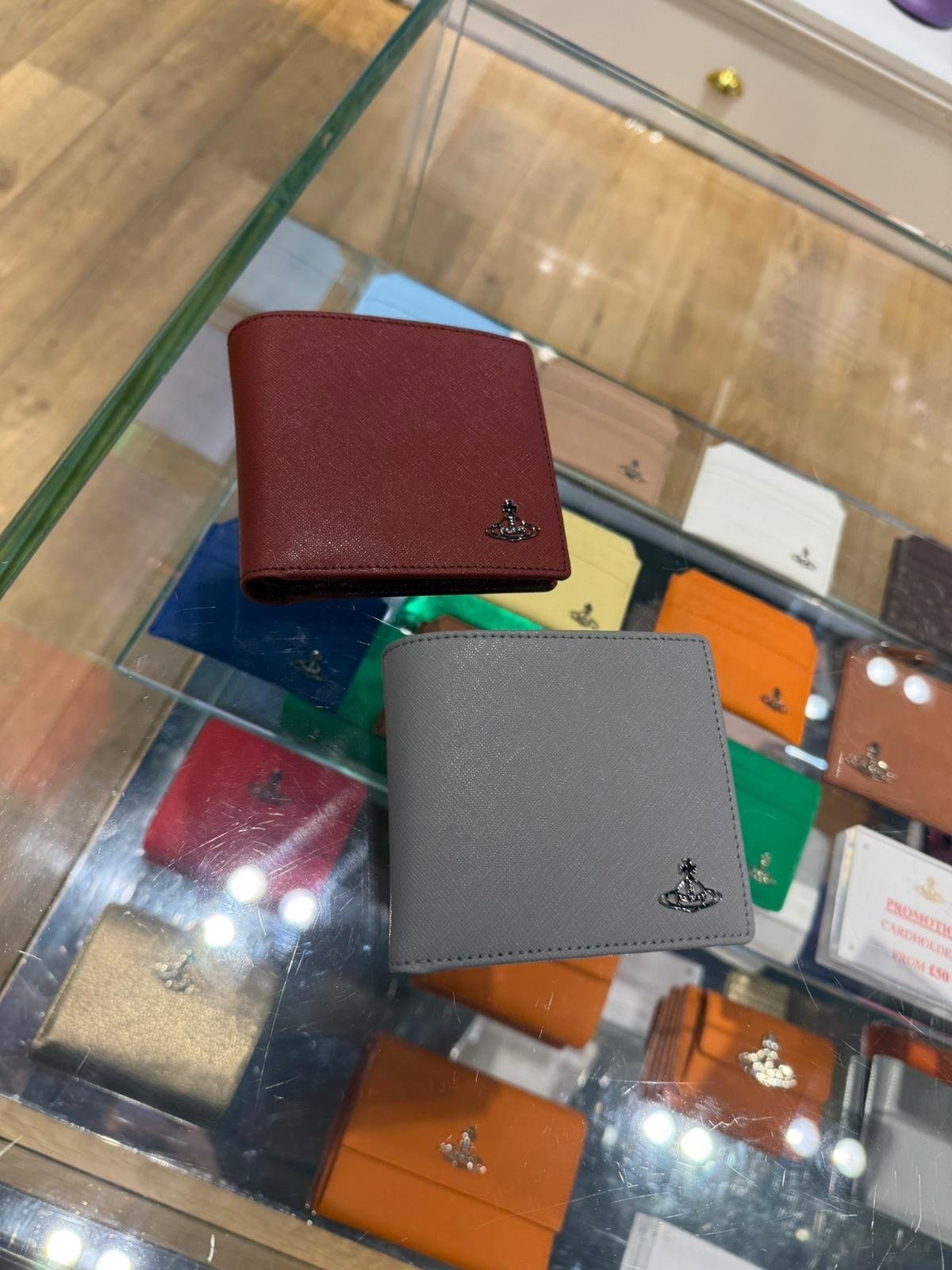 Vivienne Westwood coin pocket men wallets in 2 colors