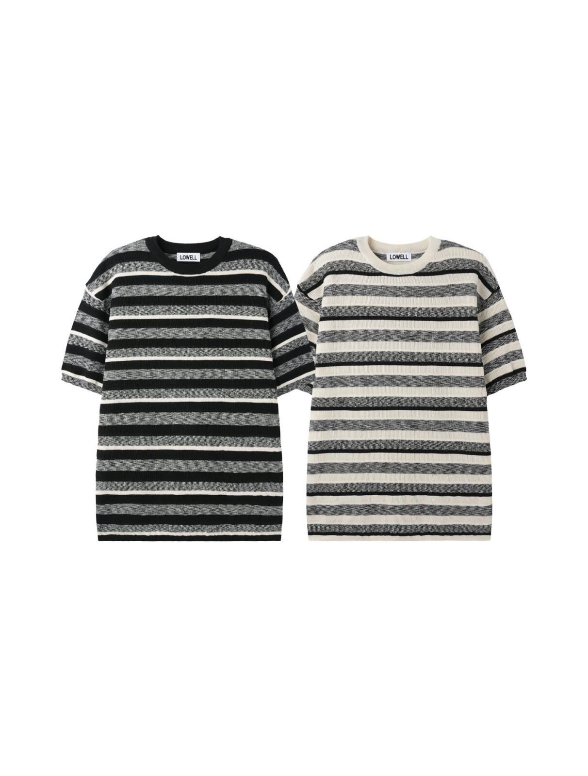 橫紋短袖Tee Lowell-063T