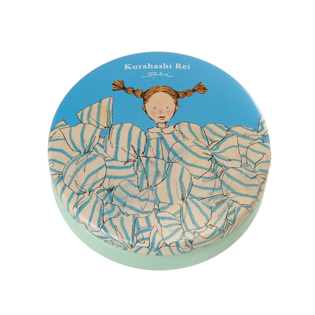 糖果與女孩 鐵盒罐裡的備忘錄 50枚便條紙｜日本Kurahashirei