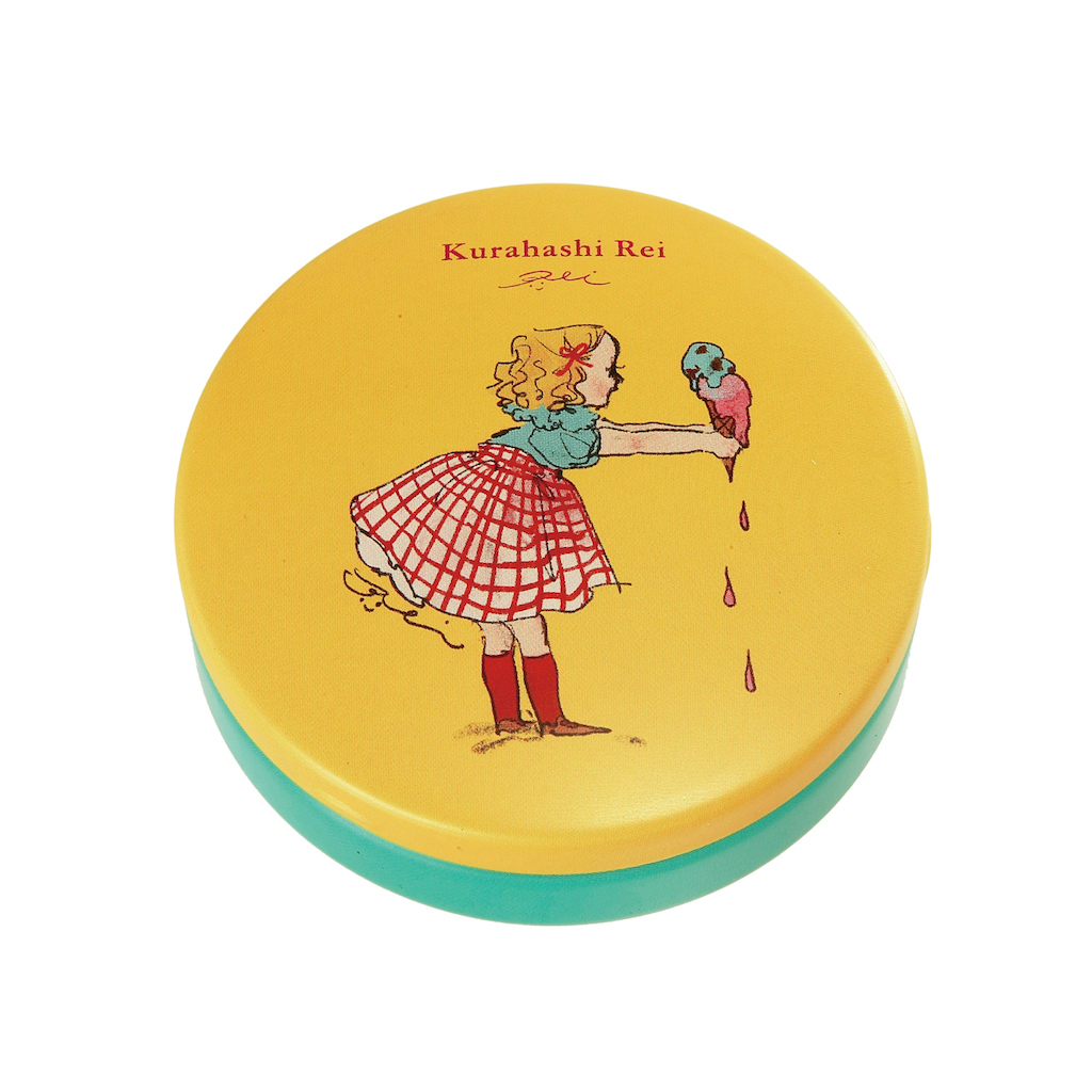 冰淇淋與女孩 鐵盒罐裡的備忘錄 50枚便條紙｜日本Kurahashirei