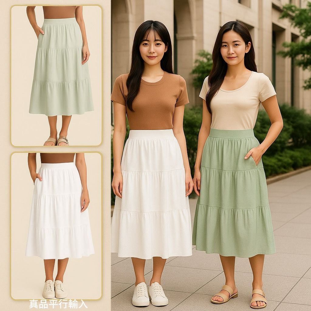 【預購】Matty M Linen G061313 女裝半身長裙