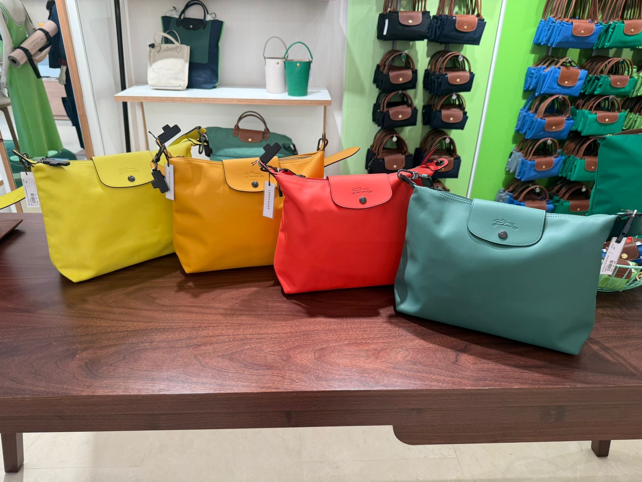 Longchamp Printemps Ete lambskin shoulder bag in 5 colors 10189