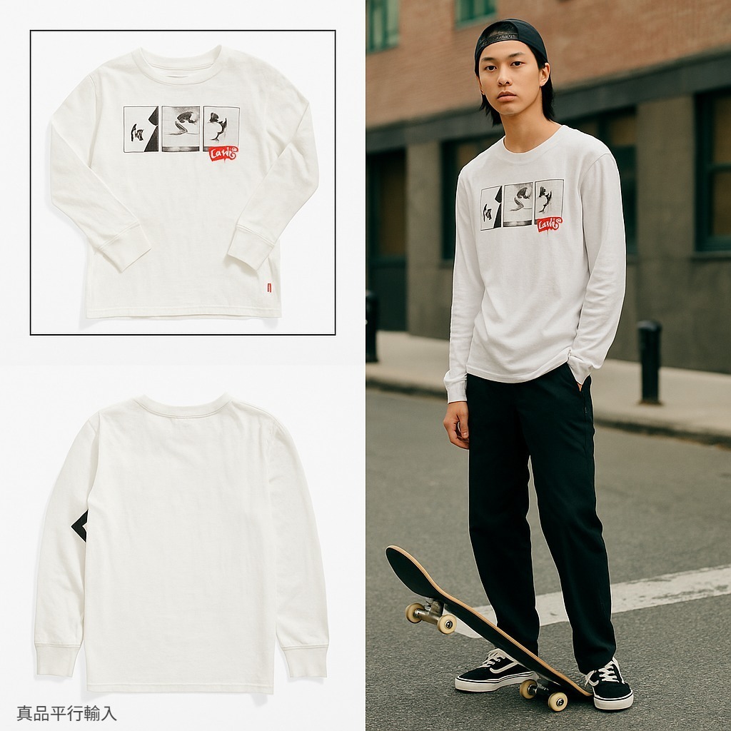 【現貨】LEVIS G061362 中童長袖TEE