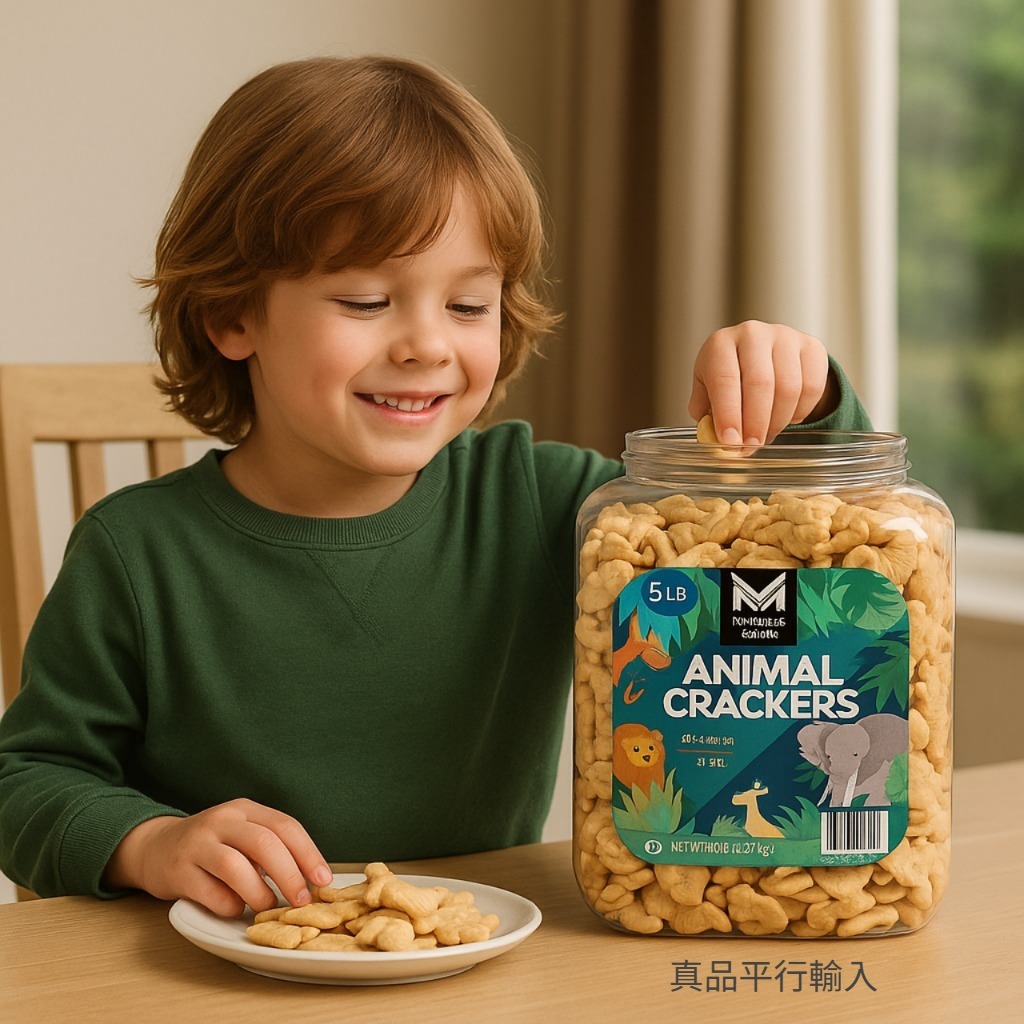 【預購】Member's Mark G061314 動物造型餅乾5LB