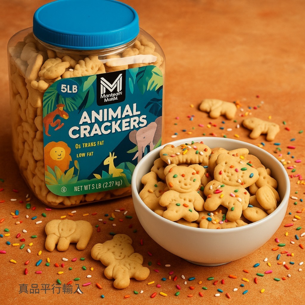 【預購】Member's Mark G061314 動物造型餅乾5LB