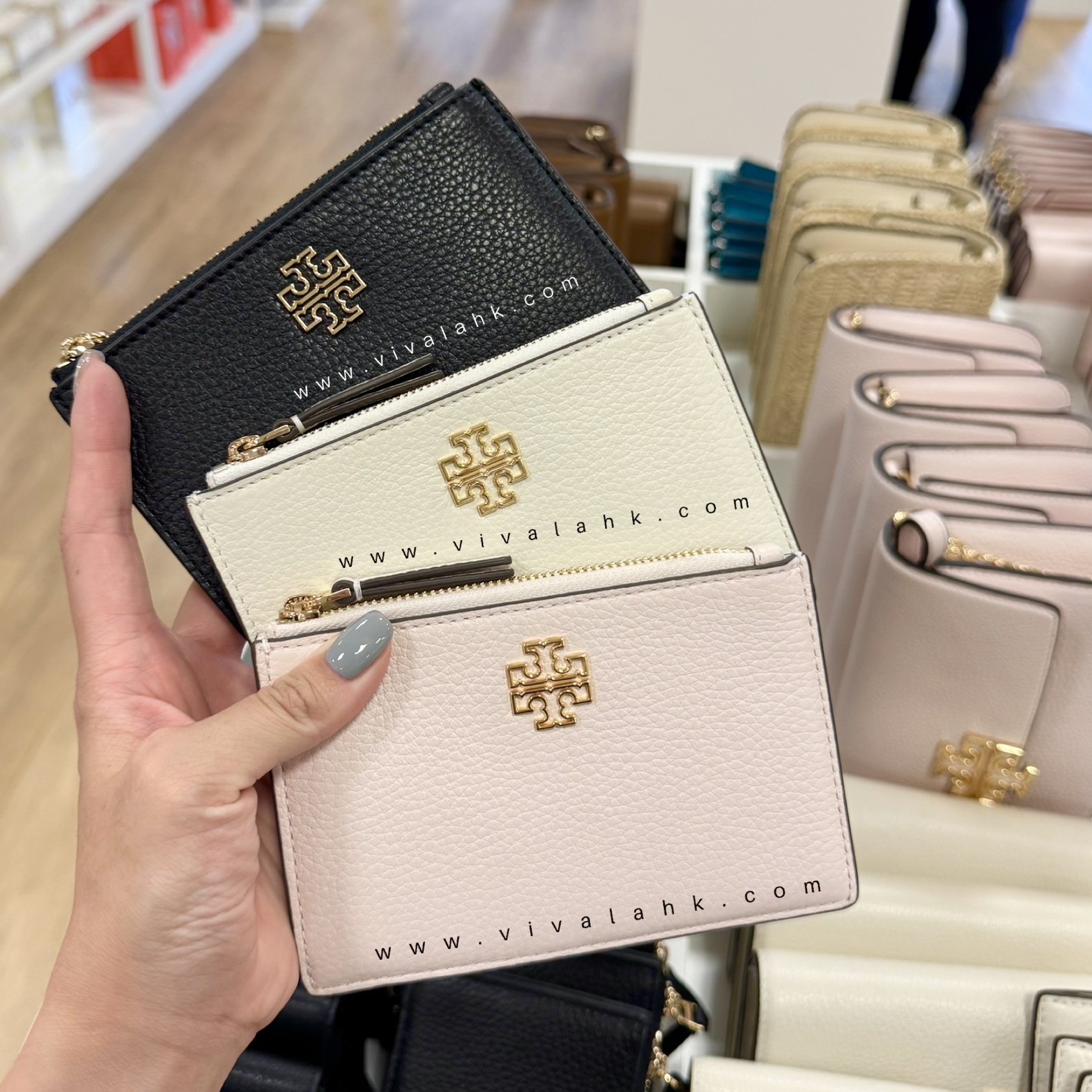 Tory Burch - Britten 拉鍊卡包 (141006)