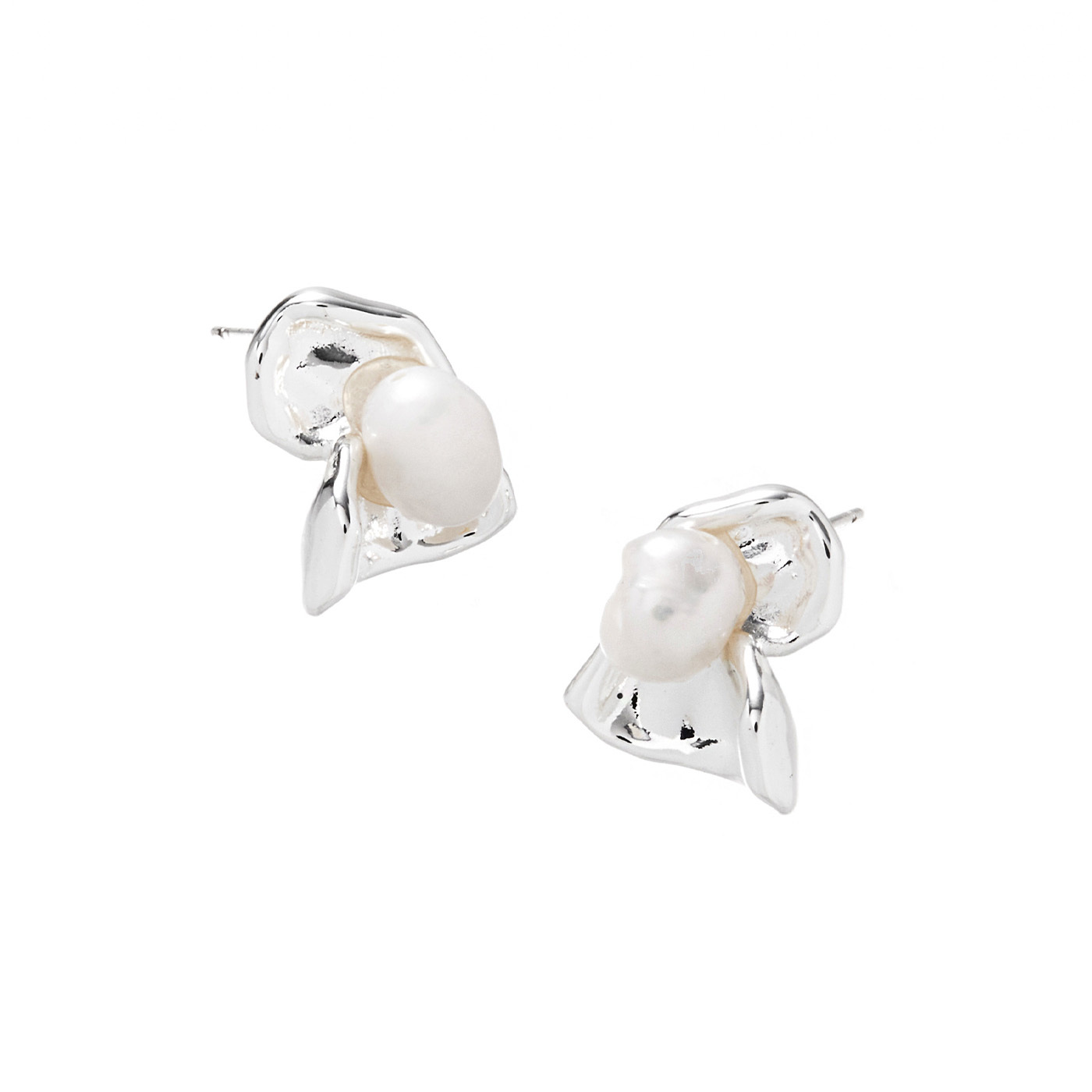 平價飾品,銀針,珍珠,耳環