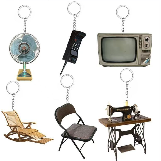 怀旧钥匙扣（6个）