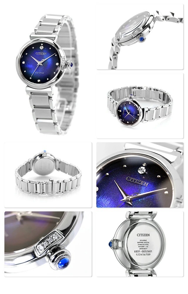 預訂 Citizen 星辰 L UNITE with BLUE limited Eco-Drive solar Diamonds Ladies' watch EM1060-87L 限量版光動能太陽能鑽石女士手錶