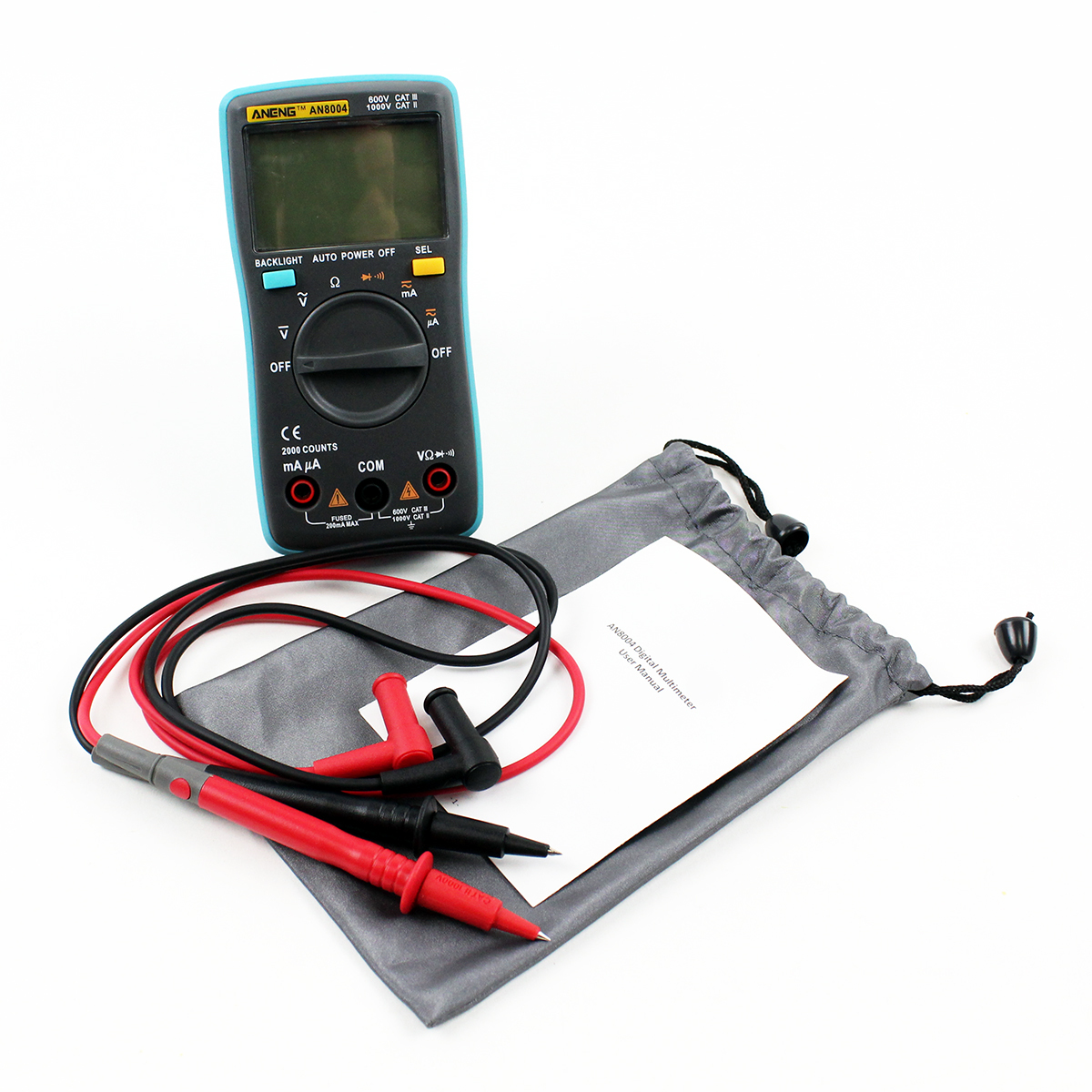Zeppelin Design Labs Multimeter Aneng AN8004