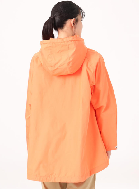 CHUMS Women's A-Line Camping Parka Light Jacket /Orange /  Lightweight / JUN25