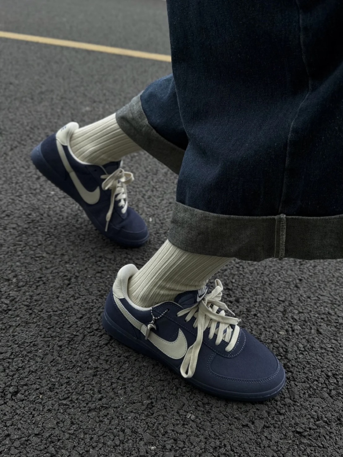 <海外限定✈️>NIKE FIELD GENERAL 麂皮德訓鞋 霧霾藍