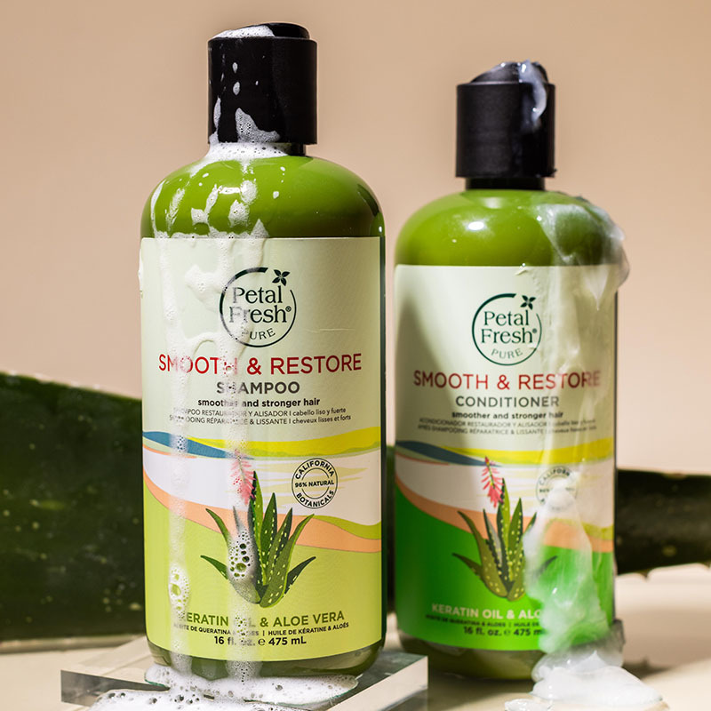 Petal Fresh PURE角蛋白蘆薈滋養舒緩有機洗髮液【PF72452】