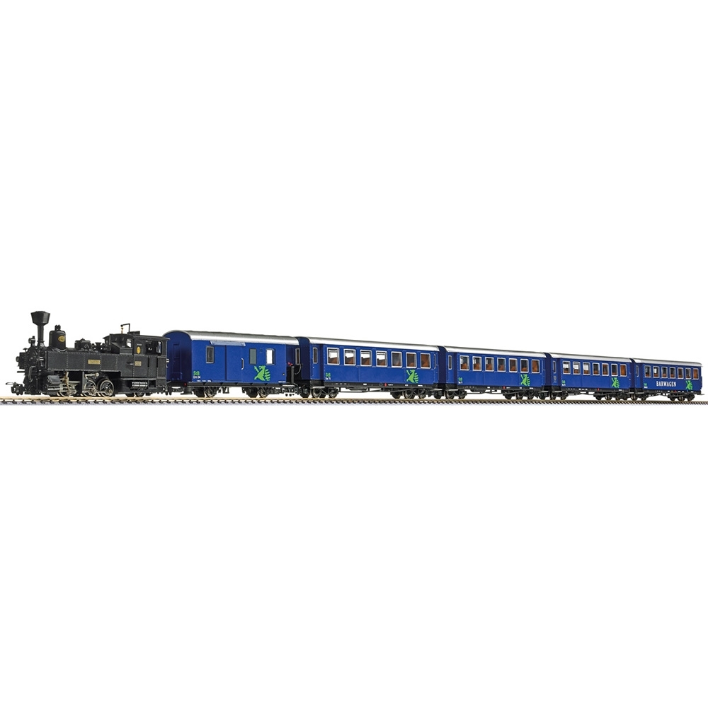 Liliput L140910 HOe規 6-unit Train Pack 蒸汽車.5節車廂