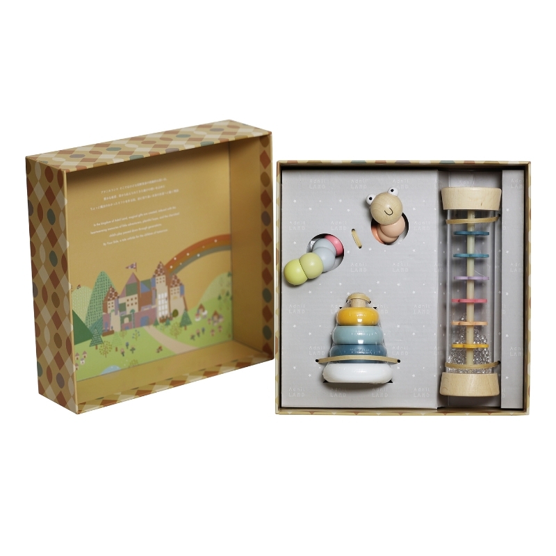 日本 Adnil LAND 經典玩具禮盒【彩虹音符】