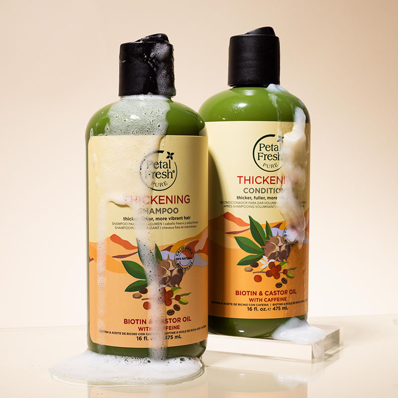 Petal Fresh PURE生物素和蓖麻油有機洗髮液【PF72451】