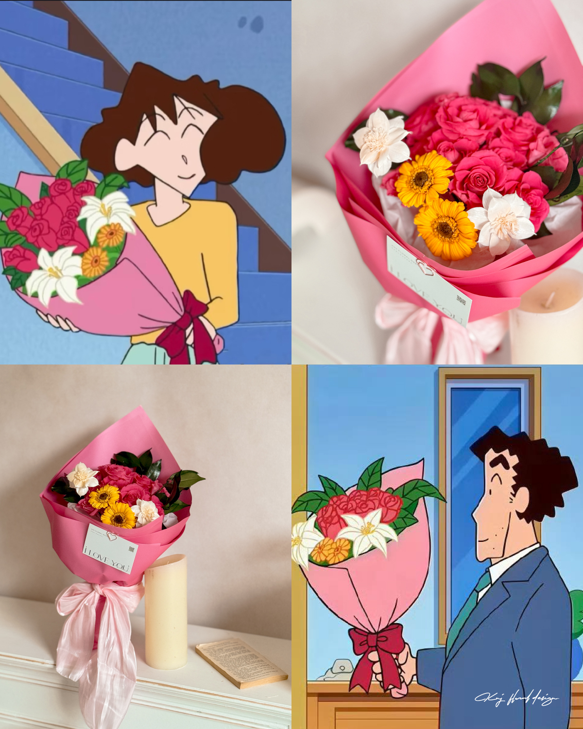 日常玫好經典永生花束