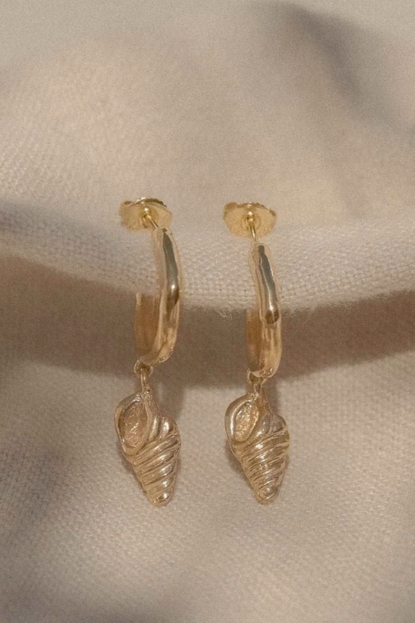 RAUW JEWELRY - NOSTALGIA 24K金耳環