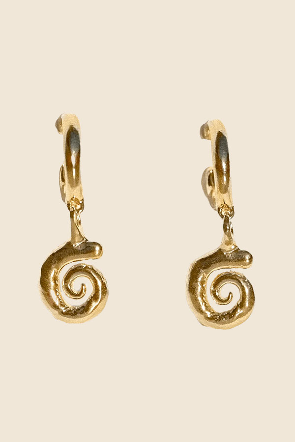 RAUW JEWELRY - VACATION 24K金耳環