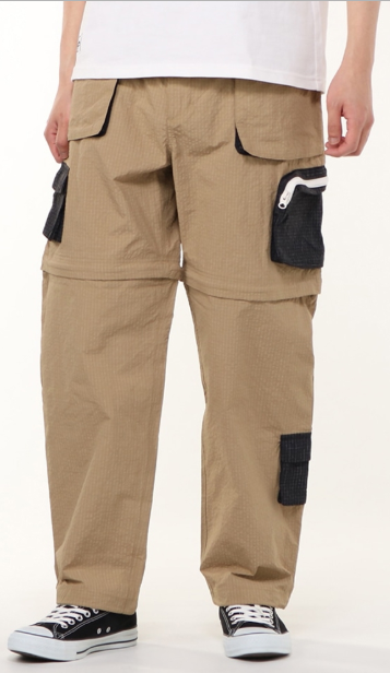 CHUMS  Men’s Anti-Bug Convertible Pants /Zip-Off Hiking Pants – Beige | JUN25